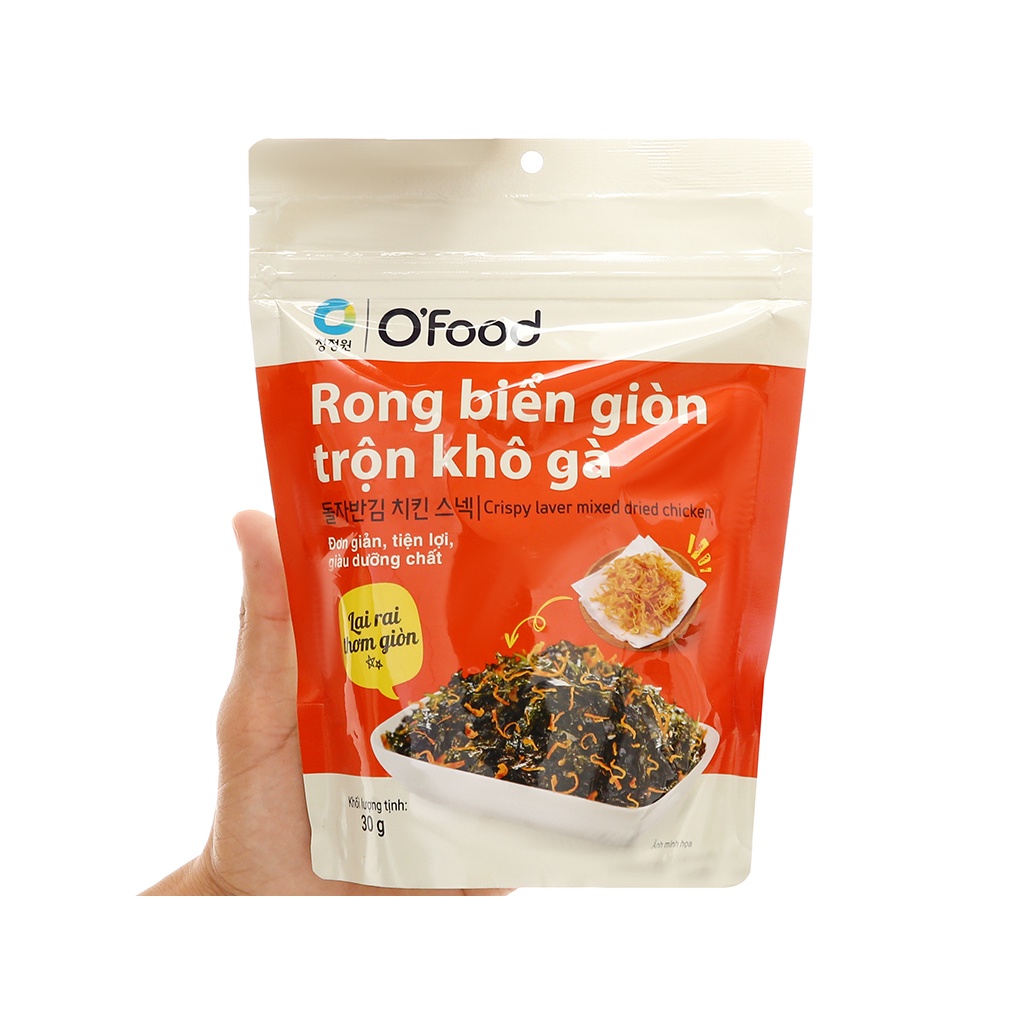 Rong biển Giòn Trộn Gia Vị OFOOD - Bịch 30g