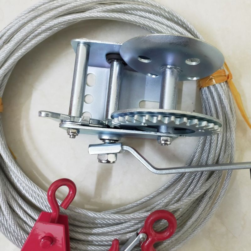 Tời nâng hạ - tời cuốn bạt trang trại 450kg