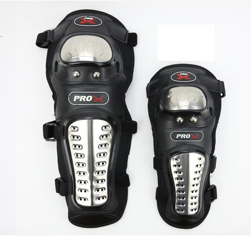 Giáp Bảo Hộ Chân Tay Inox PRO X - Probiker Giáp Đi Phượt Xe Máy (Loại Dài)