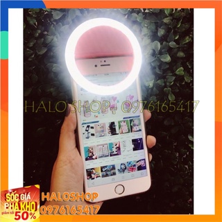 Đèn LED Selfie kẹp điện thoại Đèn Led trợ sáng