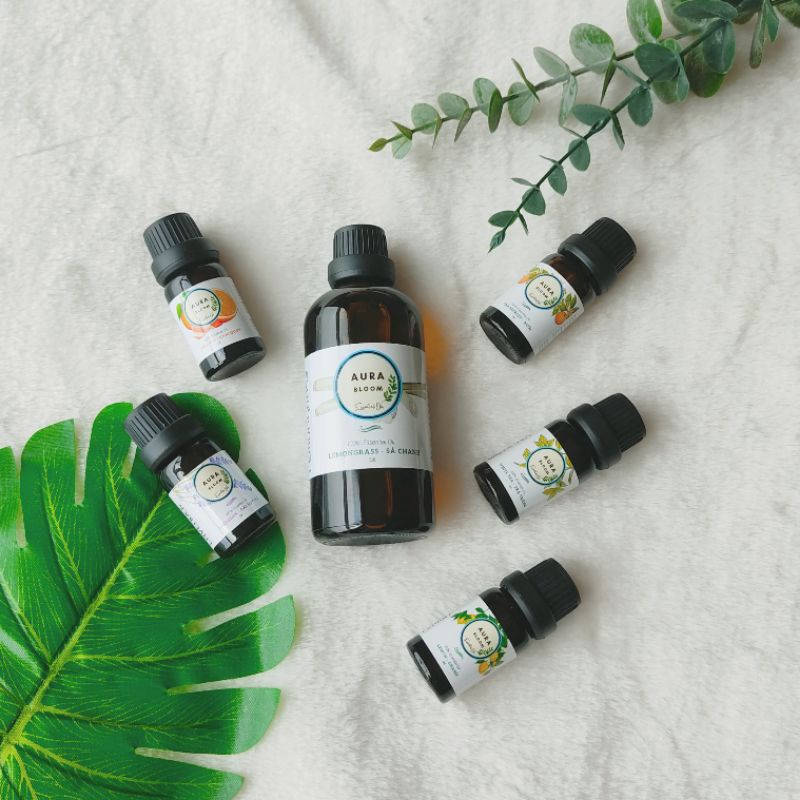 Tinh Dầu Thiên Nhiên Nguyên Chất Thơm Phòng Aura Bloom 10ml | Tinh dầu Treo xe Nhập Khẩu Có Kiểm Định
