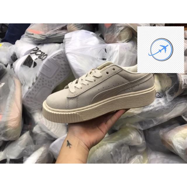 👒👒 Xả Xả | Xả Xả| HOT THANH LÝ- Giầy puma mầu be da lộn 1:1 ( full box + free ship ) 2020 Có Sẵn 🍀 Xịn / hot ' / 👒
