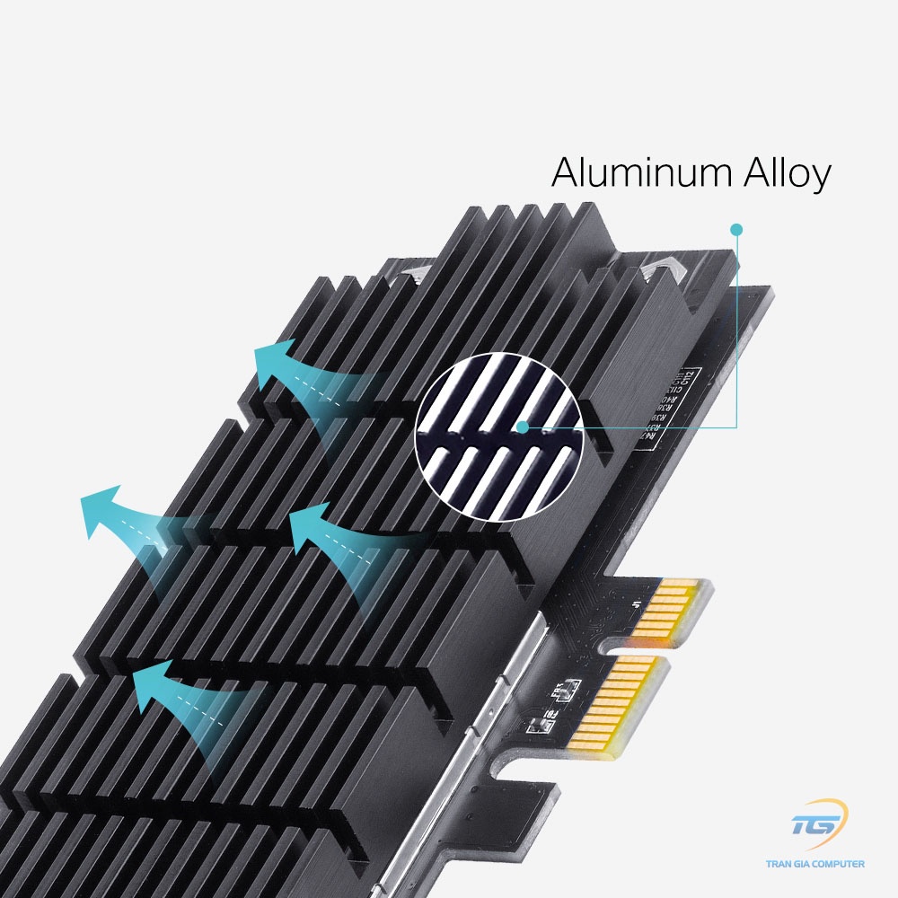 Card Wifi PCIe băng tần kép AC1300 TP-Link Archer T6E