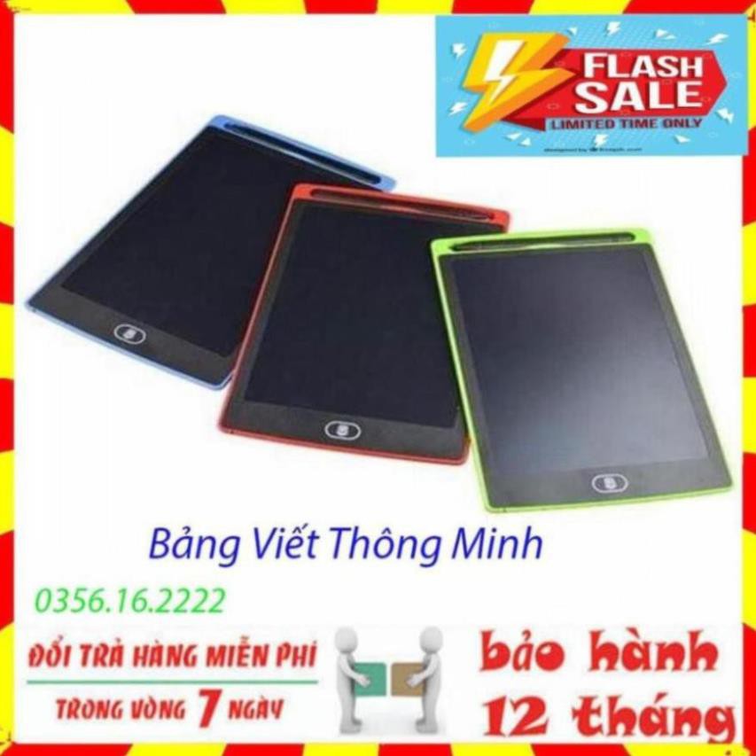 [BIG SALE] Bảng Viết Thông Minh LCD Tự Xóa 8.5 Inch Cho Bé Tập Vẽ, Viết