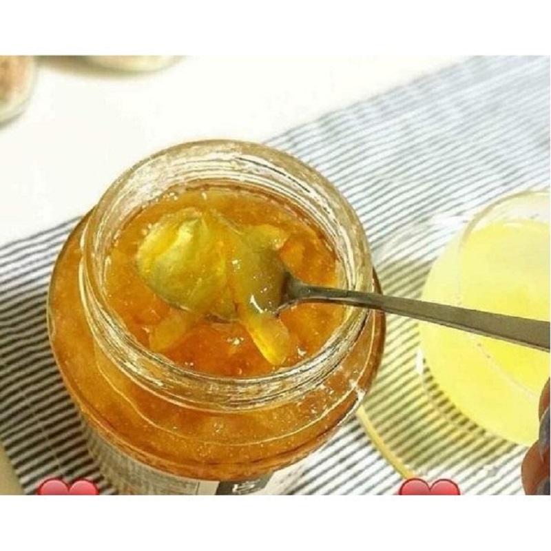 Mật Ong Chanh Honey Citron Tea Masilraon Hàn Quốc, Lọ 1000g, Giúp Ngừa Ho, Tăng Sức Đề Kháng