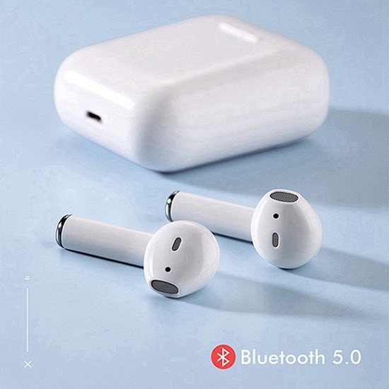 Tai Nghe Bluetooth i12 5.0 Cảm Ứng Cực Nhạy Tăng Chỉnh Âm Lượng 1 Đổi 1 Trong 30 Ngày