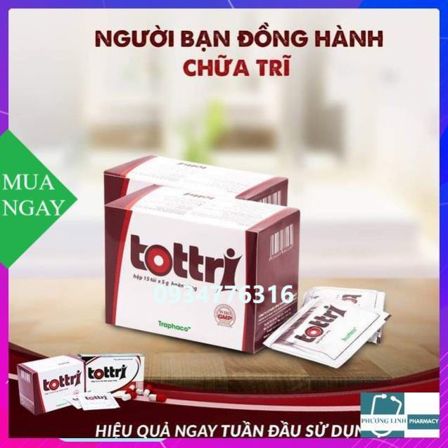 TOTTRI Trapaco Hộp 15 gói * 5 g hoàn cứng