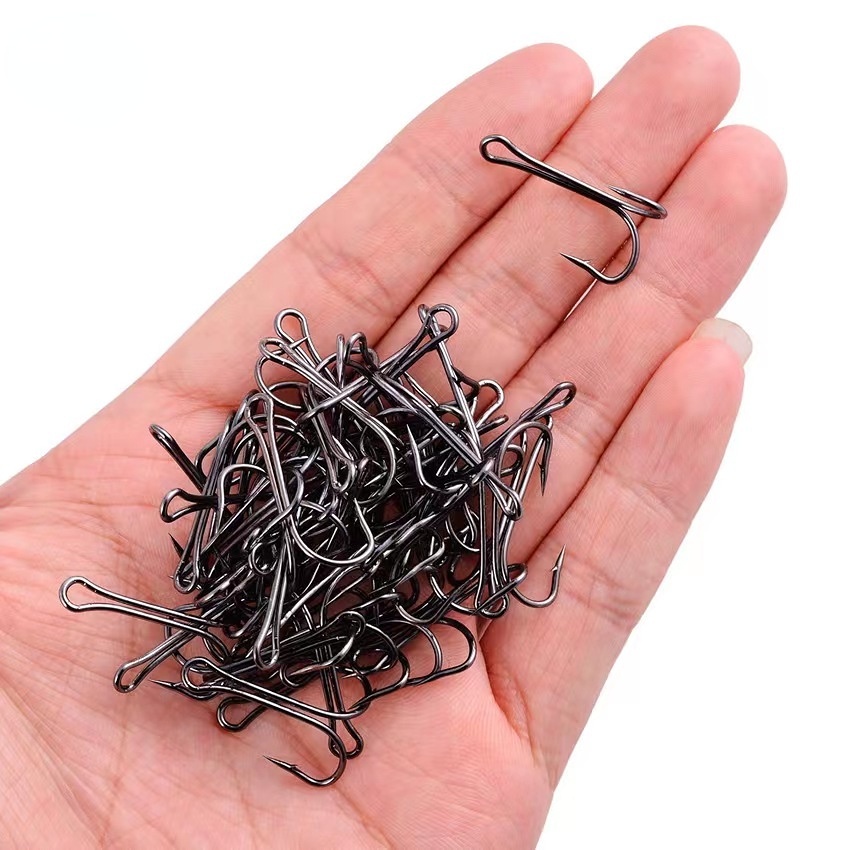 Set 20 Móc Câu Cá Bằng Thép Các Bon Cao Cấp Chuyên Dụng