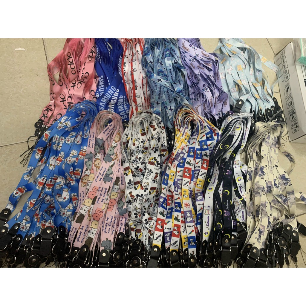 ⚡️ 20 MẪU MỚI NHẤT ⚡️ Dây Đeo Điện Thoại Đeo Thẻ Học Sinh Sinh Viên Bản To Đẹp