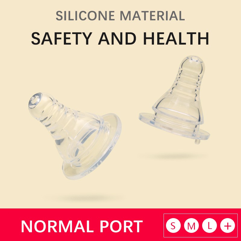 Núm Vú Giả Chất Liệu Mỏng Chống Tràn Cho Bé