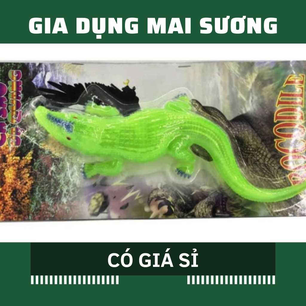 [Giá Sỉ] Đồ Chơi cho Trẻ, Quà Tặng cho Bé Cá Sấu đồ chơi phát sáng ban đêm
