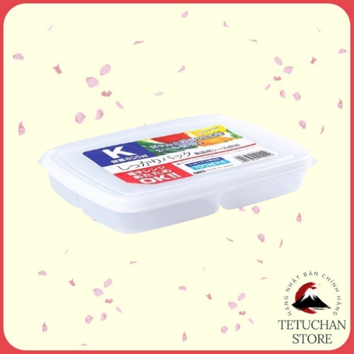 Hộp thực phẩm chia ngăn Nakaya 710ml Nội địa Nhật Bản