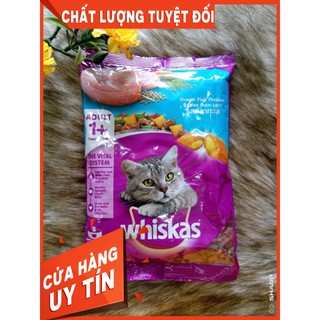 Thức ăn cho mèo vị cá biển WHISKAS 400g.