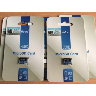 Thẻ Micro SD Netac 32GB - Class 10 (Full Box BH 5 năm)