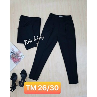 Quần Tây baggy lưng cao