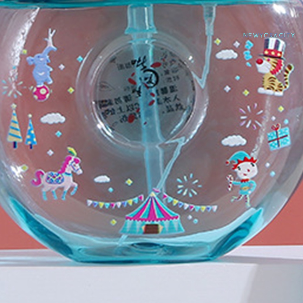 Bình Nước Bằng Silicone Nhựa Không BPA Chống Tràn Dành Cho Trẻ Em