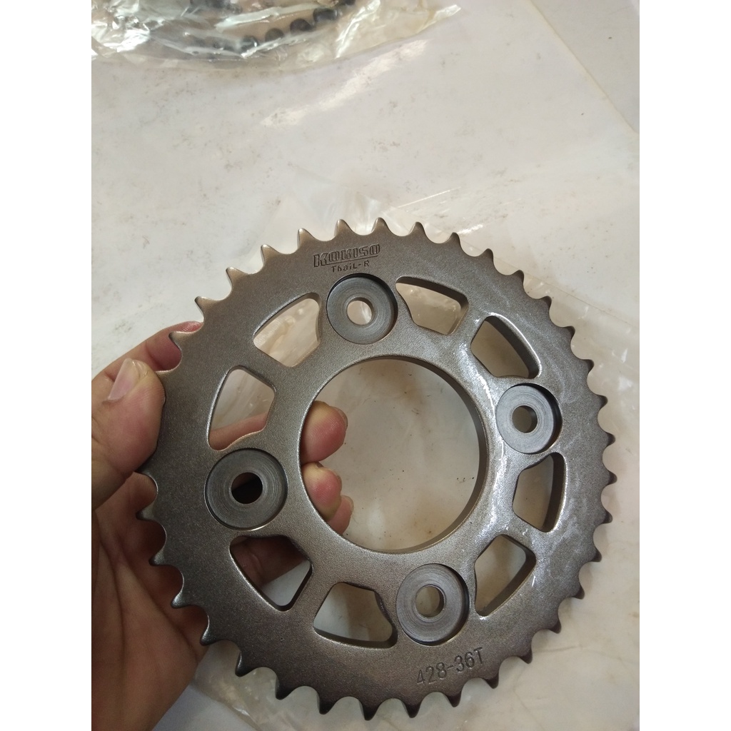 (Mới 100%) Dĩa 36T cho xe Wave RS, wave RSX, v.v....