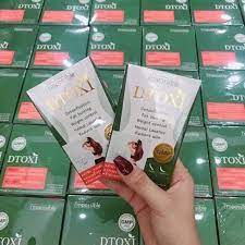 Viên uống Dtoxi giảm cân thải độc đẹp da Full hộp 10 vĩ | BigBuy360 - bigbuy360.vn