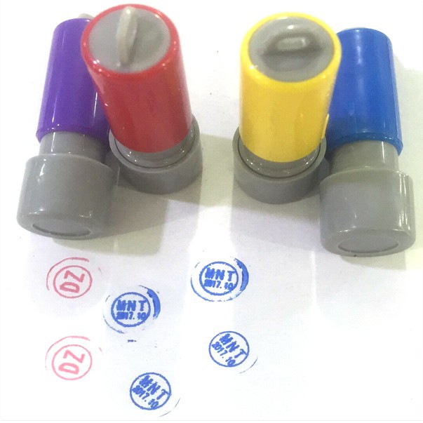 1 Cái Con Dấu Nhỏ Màu Đỏ Xanh Dương 8mm Tân Trang Bị Trét Dầu Sửa Chữa Cáp LCD Điện Thoại