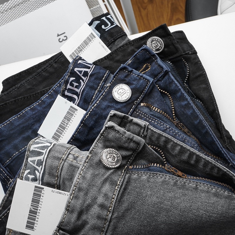 Quần jean thun nam - Kiểu PO1 từ nhỏ đến BIGSIZE