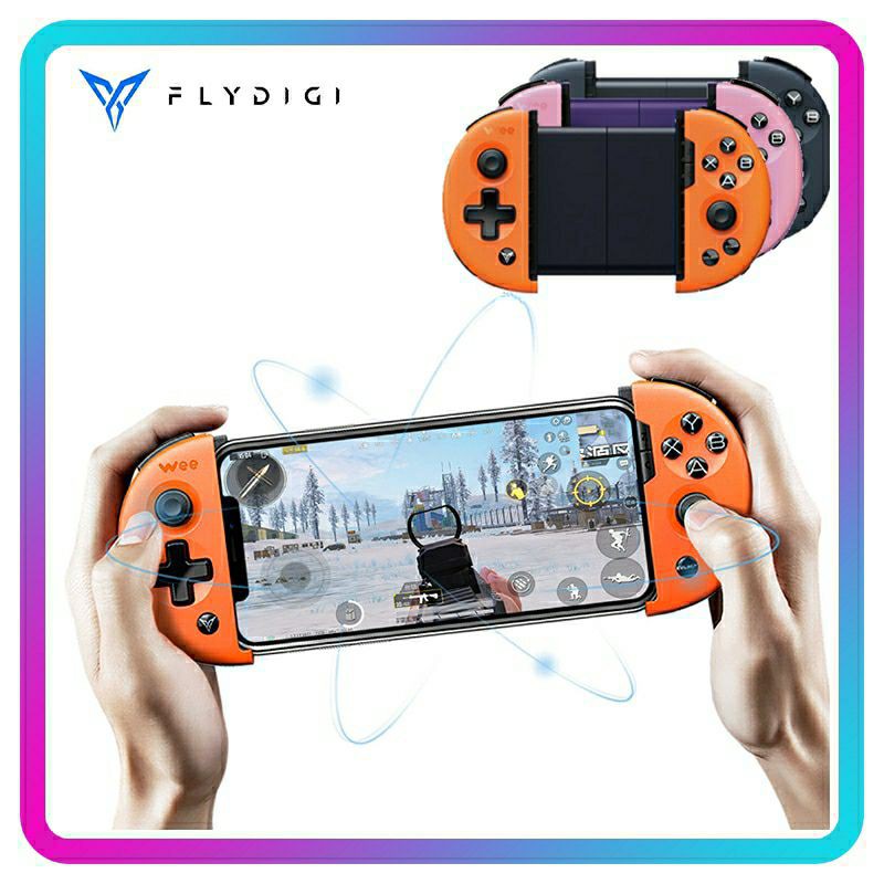 [CHÍNH HÃNG] Flydigi Wee 2T | Phiên Bản Mới | Tay cầm kiêm bộ chuyển đổi chơi game PUBG | LIÊN QUÂN...cho iOS và Android