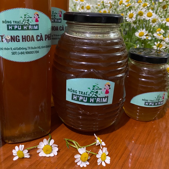 Mật ong hoa cà phê nguyên chất 200ml