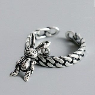 Nhẫn Unisex thỏ con