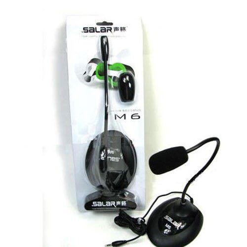 Microphone Salar M6- Mic thu âm cho máy tính và học online cho học sinh