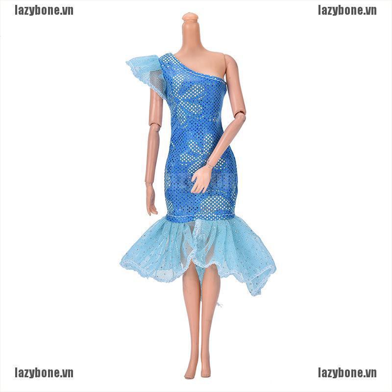 Đầm Đuôi Cá mini Thời Trang Cho Búp Bê barbie Size 9