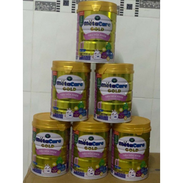Sữa bột Metacare gold 0+ lon 900g, + Quét mã Trúng 100% Tiền và Vàng