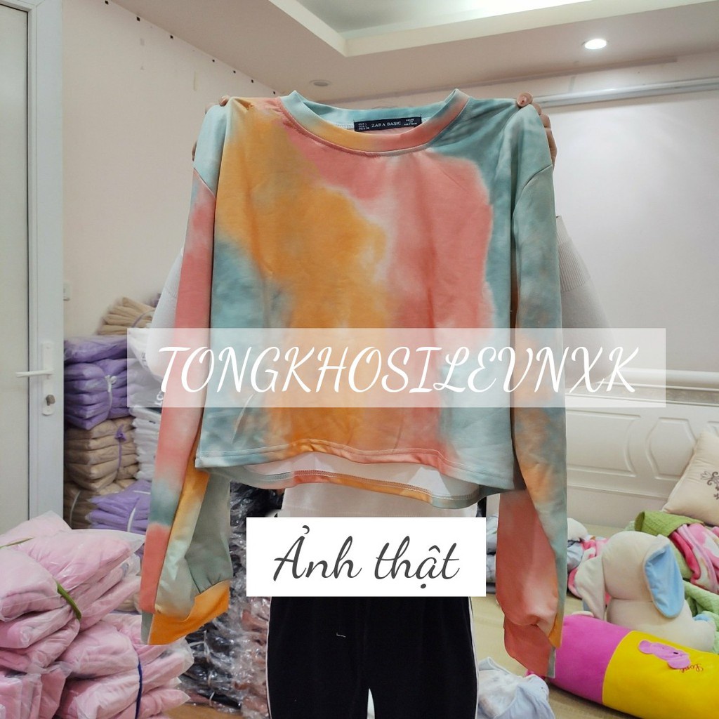 ÁO LOANG CROPTOP TAY BỒNG ULAZZANG