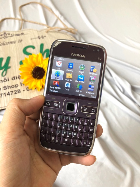 Điện Thoại Nokia E72 Hàng Chính Hãng Nguyên Zin có pin và sạc - Bảo Hành 12 Tháng