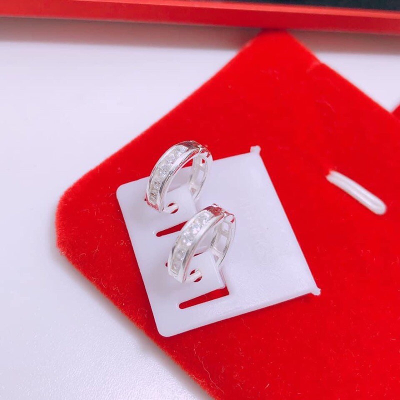 BÔNG TAI KHUYÊN VÒNG TRÒN NHẪN NHỎ XINH