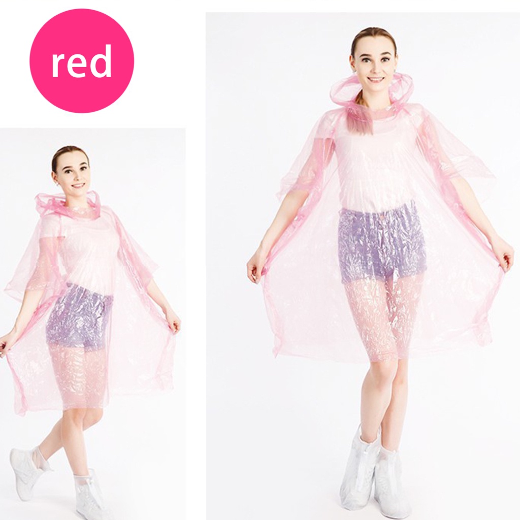 Áo Mưa Khẩn Cấp Bằng PVC Bền Thiết Kế Quả Bóng Độc Đáo Chống Nước Dùng Một Lần Cho Hoạt Động Ngoài