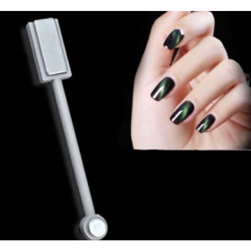 Nam châm hơ mắt mèo giá rẻ - Nam châm 2 đầu - Nam châm tạo kiểu mắt mèo đa dạng , dễ dùng - Dụng cụ làm mắt mèo giá rẻ