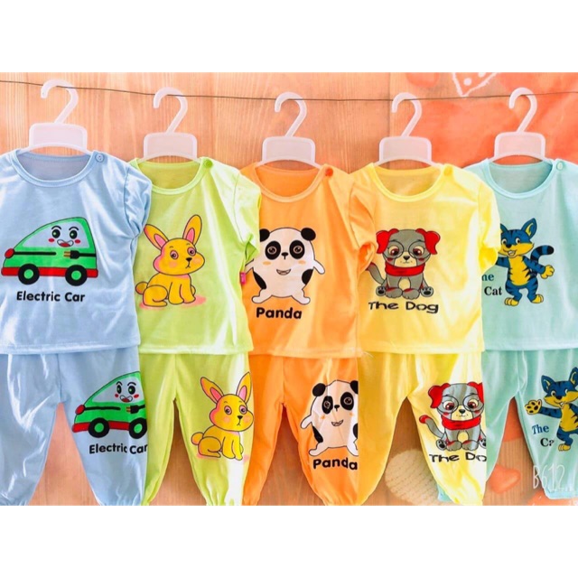 Sét 5 bộ thu đông dài tay cho bé yêu