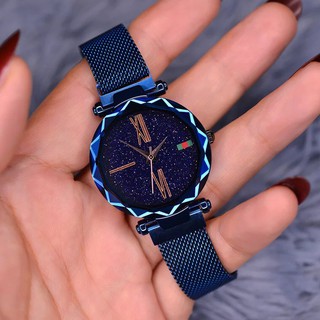 Đồng hồ nữ DIMINI dây lụa nam châm hình thật