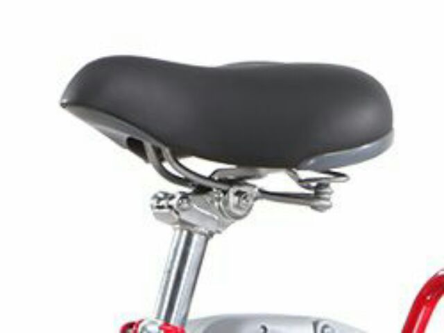Yên xe đạp điện bản lớn da trơn mềm đệm êm