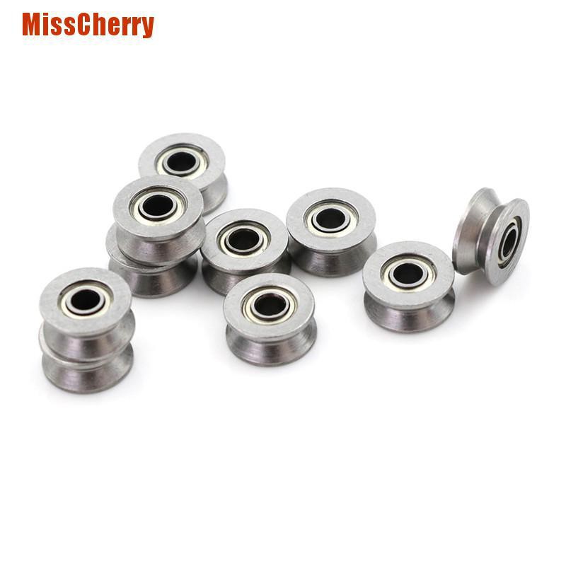 Set 10 con lăn ròng rọc 3x12x4mm chất lượng cao