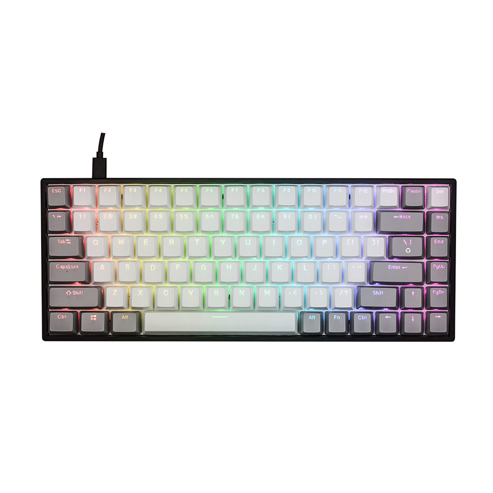 Bàn phím cơ E-Dra EK384 Huano Switch led RGB (Blue /Brown/Red Switch) - Hàng chính hãng