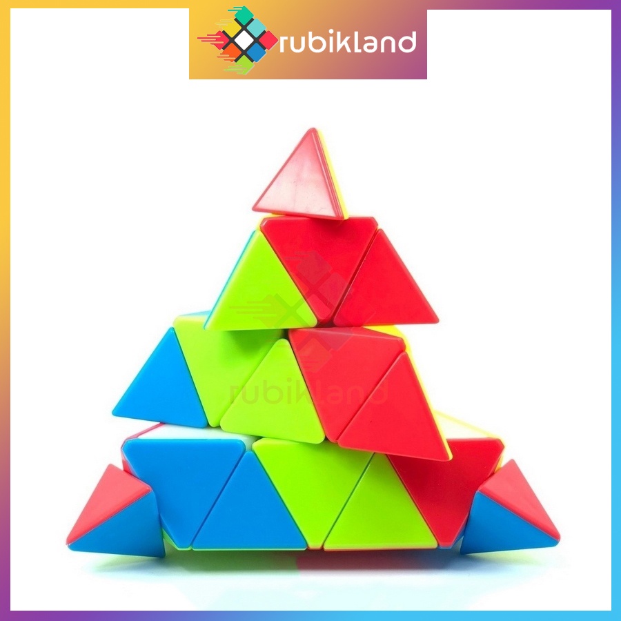 Rubik Biến Thể Fanxin Master Pyraminx 4x4 Pyramind 4 Tầng Rubic Tam Giác Đồ Chơi Trí Tuệ Trẻ Em