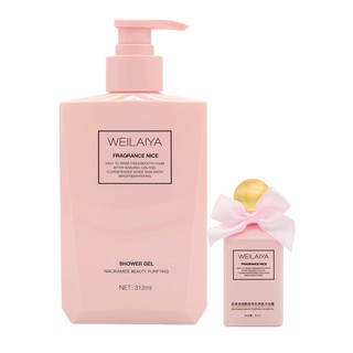 Sữa tắm trắng da Weilaiya Niacinamide Beauty Purifying Shower Gel 312ml