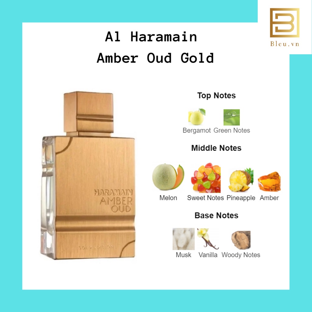 Nước hoa nam Al Haramain Amber Oud Gold - Oud Tobacco - Oud Bleu - Oud Carbon