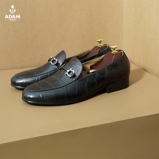 Giày da nam adam store đen sần gucci m4l48
