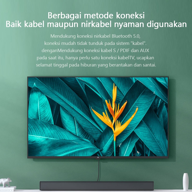 Loa soundbar TV Redmi Hỗ trợ Bluetooth 5.0 Dễ lắp đặt Công suất 30W Âm thanh tuyệt đỉnh