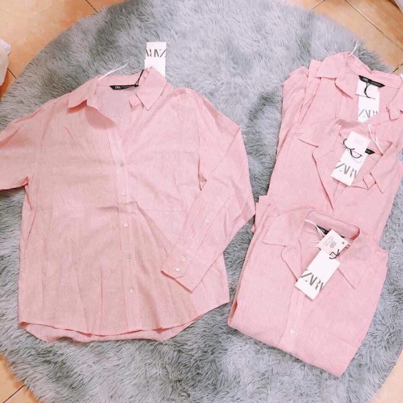 Áo sơ mi kẻ ZARA