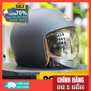 Mũ bảo hiểm Royal M139 kính âm - Tháo lót