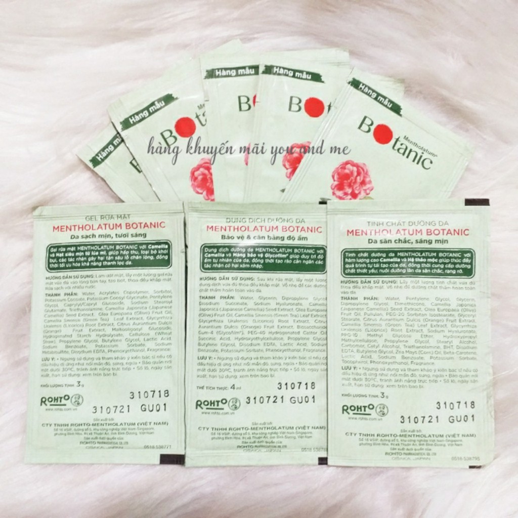 Sét 9 sample botanic da mộc sáng | BigBuy360 - bigbuy360.vn