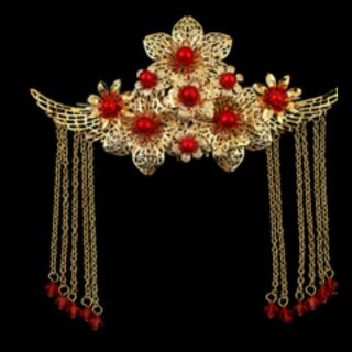 Phụ kiện cô dâu cổ trang Trung Quốc