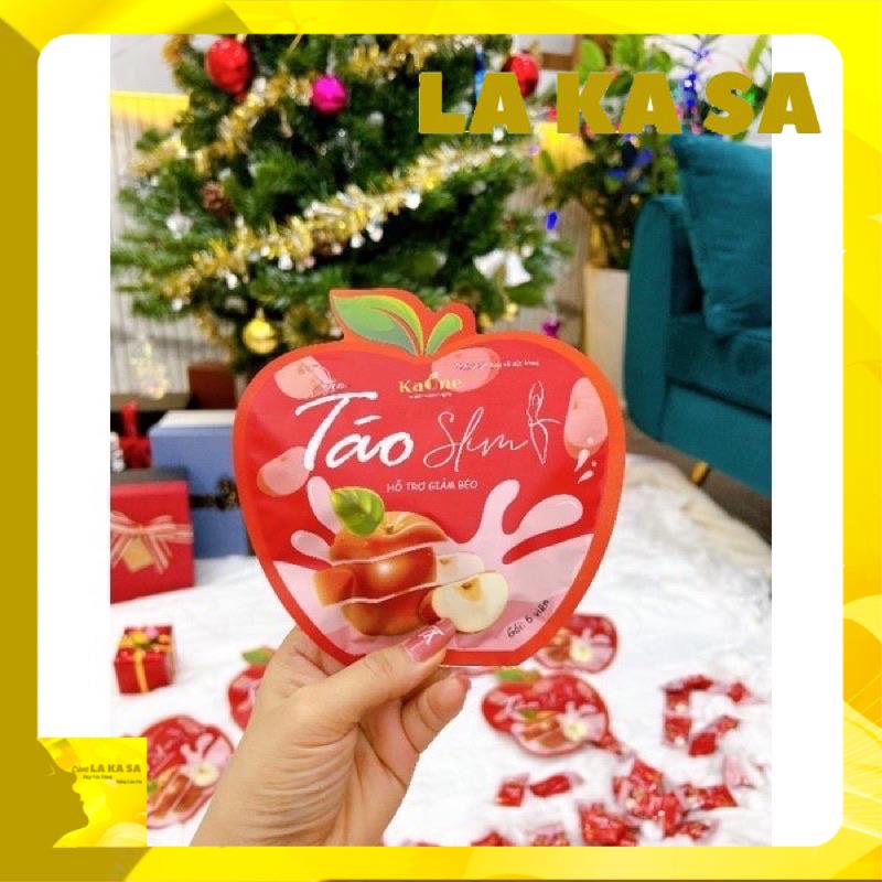 Kẹo Táo Slim giảm cân, giảm mỡ ( Có tách lẻ 3viên )